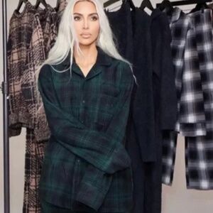 skims flannel sleep set